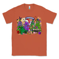 Copper Christmas Louisiana Mardi Gras trees Classic Tee - FaDigitalArtStudio