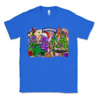 True Royal Christmas Louisiana Mardi Gras trees Classic Tee - FaDigitalArtStudio