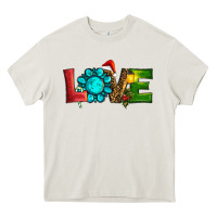 Cream christmas gemstone love Heavy Core Tee - RanaPortraitStore