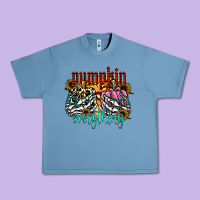 Pumpkin Everything Urban Heavy Tee Designed By Cowhidedigitalart