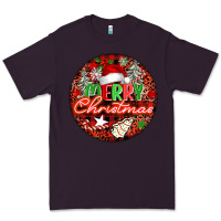 Plum Merry christmas Premium Tee - FaDigitalArtStudio