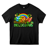 Black magically delicious St. Patricks Day Heavy Core Tee - FaDigitalArtStudio