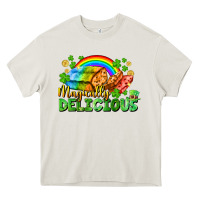 Cream magically delicious St. Patricks Day Heavy Core Tee - FaDigitalArtStudio