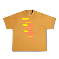 Peanut Butter LIGHTNING BOLT Urban Heavy Tee - baoMotion
