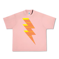 Salmon LIGHTNING BOLT Urban Heavy Tee - baoMotion