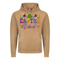 Vintage Camel easter vibes and butterfly with bunny and flowers Vintage Hoodie - Artiststas