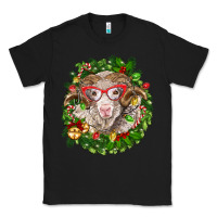 Black Christmas merino Classic Tee - BarkalooDesign