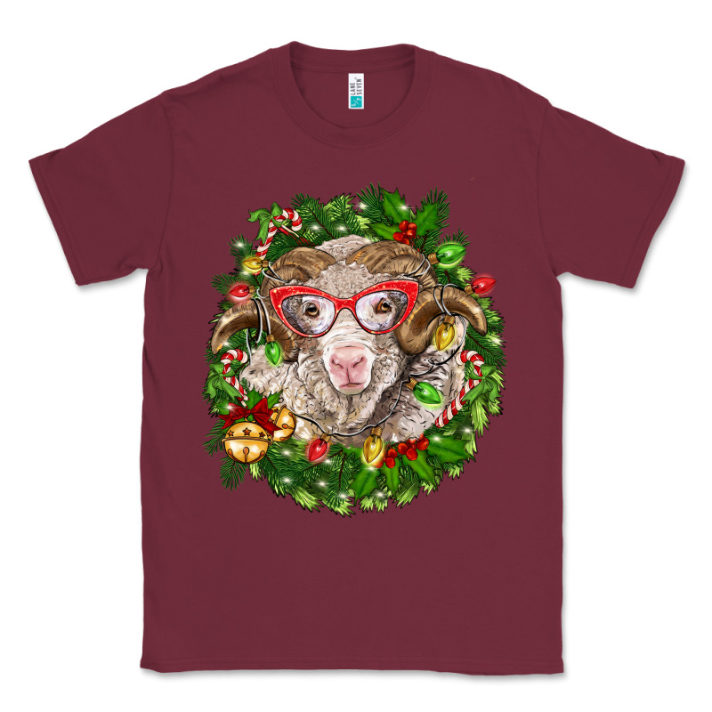 Christmas Merino Classic Tee by BarkalooDesign | Teevron