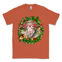 Copper Christmas merino Classic Tee - BarkalooDesign