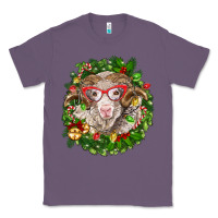 Lavender Christmas merino Classic Tee - BarkalooDesign