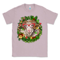 Lilac Christmas merino Classic Tee - BarkalooDesign