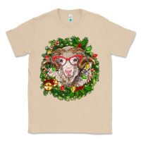 Mushroom Christmas merino Classic Tee - BarkalooDesign
