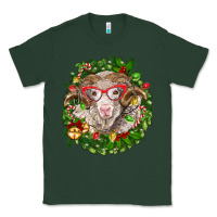 Sports Green Christmas merino Classic Tee - BarkalooDesign