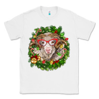 White Christmas merino Classic Tee - BarkalooDesign