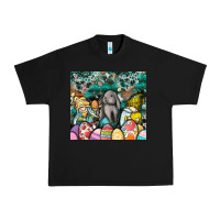 Black easter Urban Heavy Tee - CowhideDigitalArt