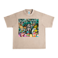 French Oak easter Urban Heavy Tee - CowhideDigitalArt