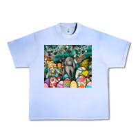 Grape Ice easter Urban Heavy Tee - CowhideDigitalArt
