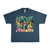 Midnight Navy easter Urban Heavy Tee - CowhideDigitalArt