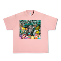 Salmon easter Urban Heavy Tee - CowhideDigitalArt