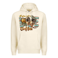 Tofu all you need is love coffee Premium Hoodie - BarkalooDesign