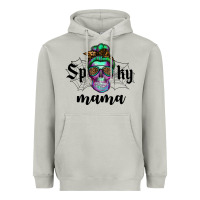 Moon Dust spooky mama skull Heavyweight Hoodie - RanaPortraitStore
