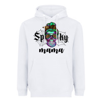 Spooky Mama Skull Heavyweight Hoodie | Teevron