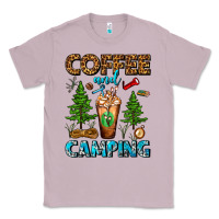 Lilac Coffee And Camping Frappe Classic Tee - FaDigitalArtStudio