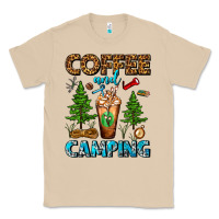 Mushroom Coffee And Camping Frappe Classic Tee - FaDigitalArtStudio