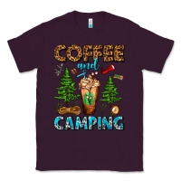 Plum Coffee And Camping Frappe Classic Tee - FaDigitalArtStudio