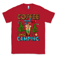 Red Coffee And Camping Frappe Classic Tee - FaDigitalArtStudio