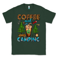 Sports Green Coffee And Camping Frappe Classic Tee - FaDigitalArtStudio