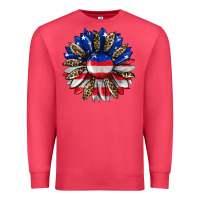 Cardinal american flag leopard Premium Sweatshirt - RanaPortraitStore