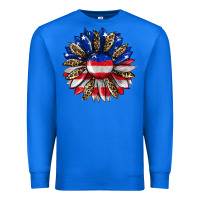 True Royal american flag leopard Premium Sweatshirt - RanaPortraitStore