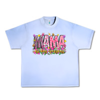 Grape Ice mama all day everyday Urban Heavy Tee - CowhideDigitalArt