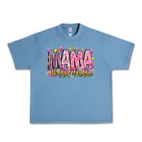 Pebble Blue mama all day everyday Urban Heavy Tee - CowhideDigitalArt