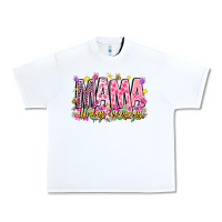 White mama all day everyday Urban Heavy Tee - CowhideDigitalArt
