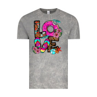 Cloud Rock Love Summer Vintage Tee - CowhideDigitalArt
