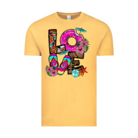 Vintage Mustard Love Summer Vintage Tee - CowhideDigitalArt