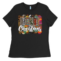 Western Merry Christmas Ladies Tee | Teevron
