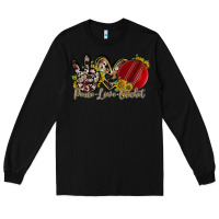 Black peace love cricket Long Sleeve Tee - RacoonDesign