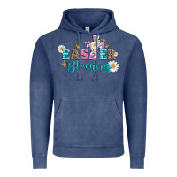 Vintage Denim easter blessing with  cross Vintage Hoodie - Artiststas