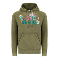 Vintage Olive easter blessing with  cross Vintage Hoodie - Artiststas