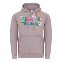 Vintage Zinc easter blessing with  cross Vintage Hoodie - Artiststas