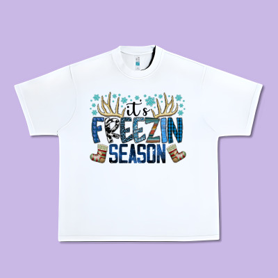 Freezin Season Urban Heavy Tee Designed By Sublimationcraftshop