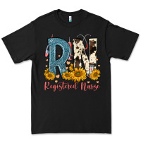 Black rn registered nurse Premium Tee - FaDigitalArtStudio