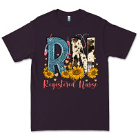 Plum rn registered nurse Premium Tee - FaDigitalArtStudio