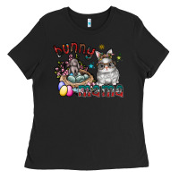 Black Bunny mama Ladies Tee - CowhideDigitalArt