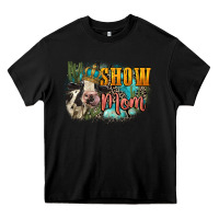 Black Show mom cow Mother's Day Heavy Core Tee - FaDigitalArtStudio