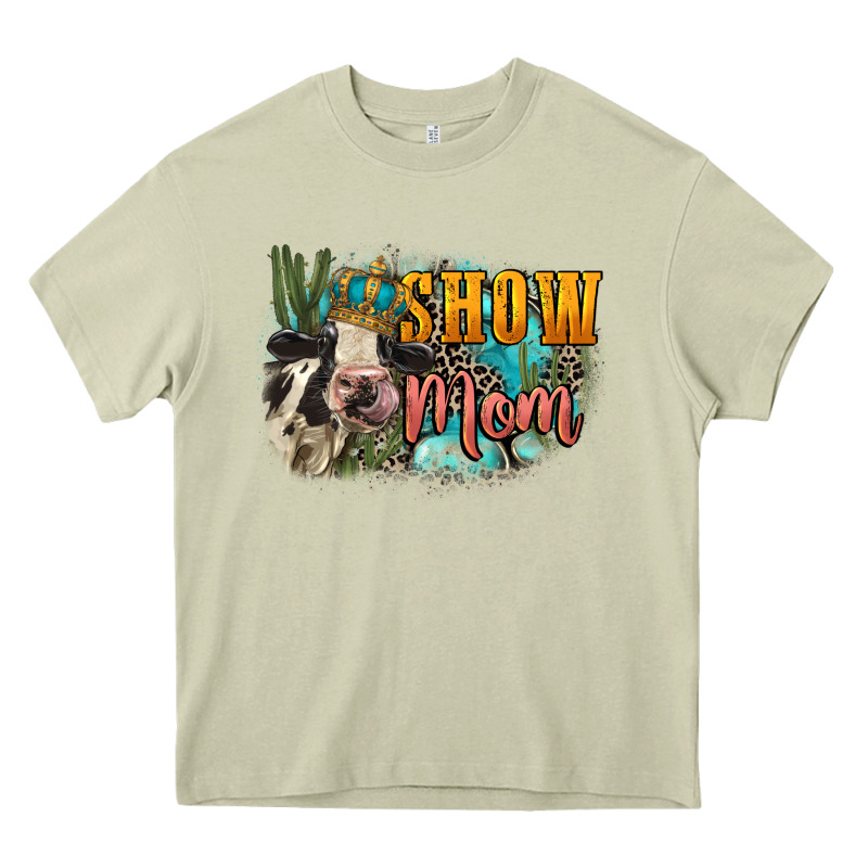 Show Mom Cow Mother's Day Heavy Core Tee by FaDigitalArtStudio | Teevron