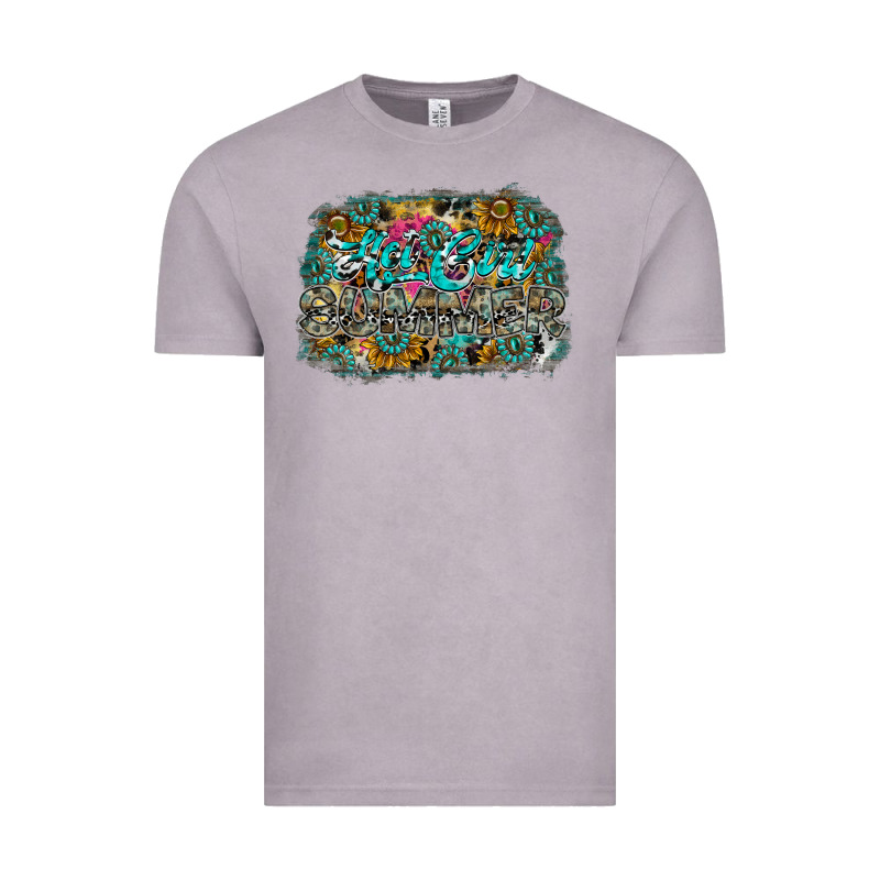 Hot Mom Summer Vintage Tee by CowhideDigitalArt | Teevron